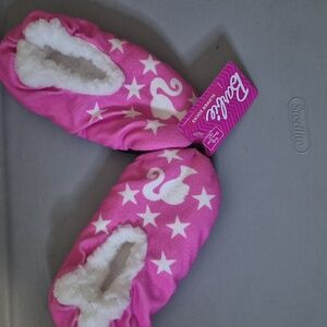 Barbie Pink Kids Slippers